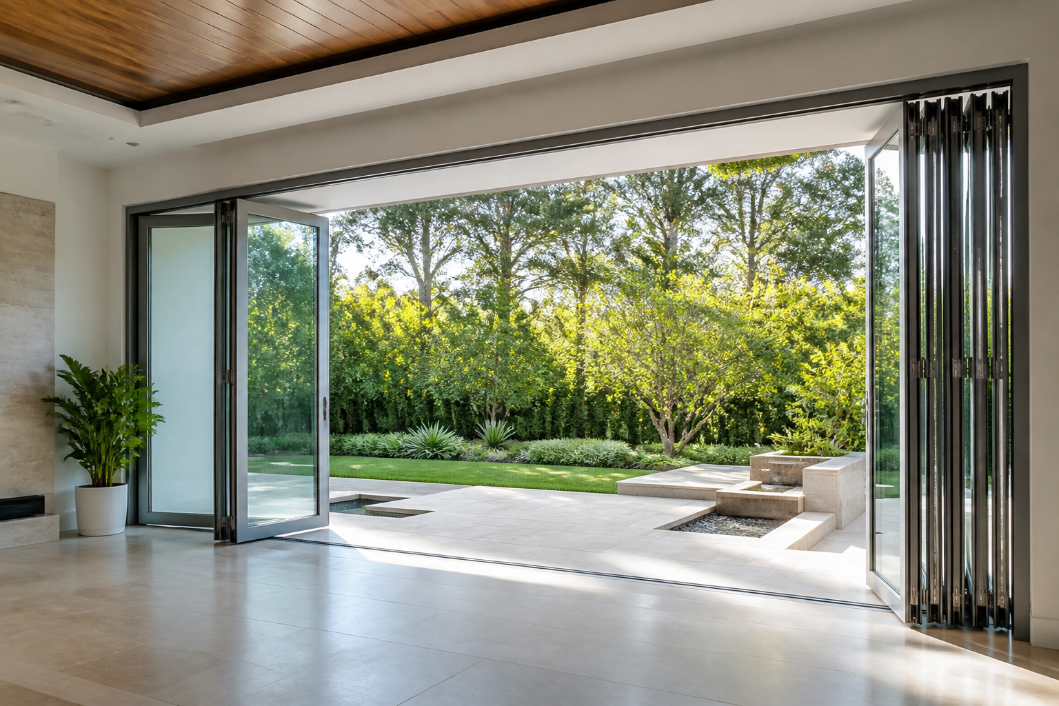 VLX 100 Bifold / Folding Door in Jacksonville, FL | Meridian Windows and Doors Jacksonville - detail 4