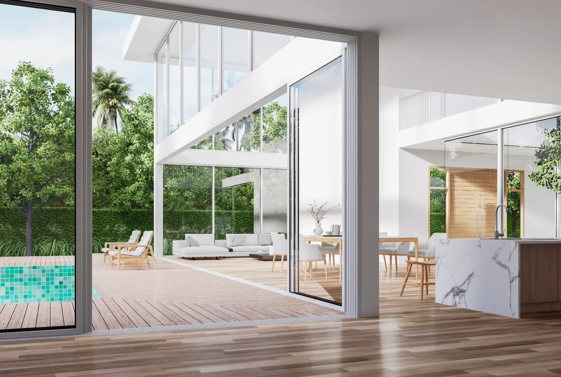 VLX 138 Panoramic Sliding Door in Jacksonville, FL | Meridian Windows and Doors Jacksonville - detail 1