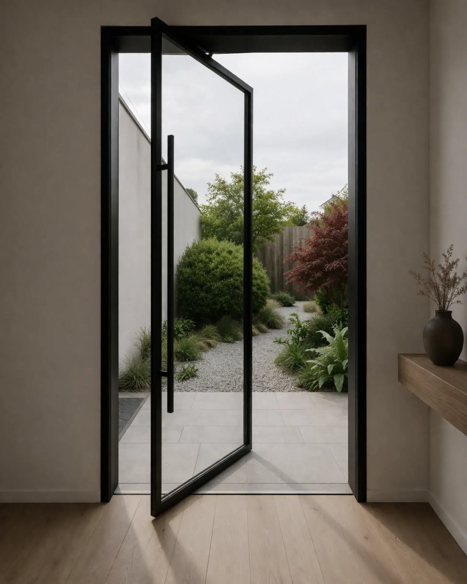 VLX 100 Pivot Door in Jacksonville, FL | Meridian Windows and Doors Jacksonville - detail 1