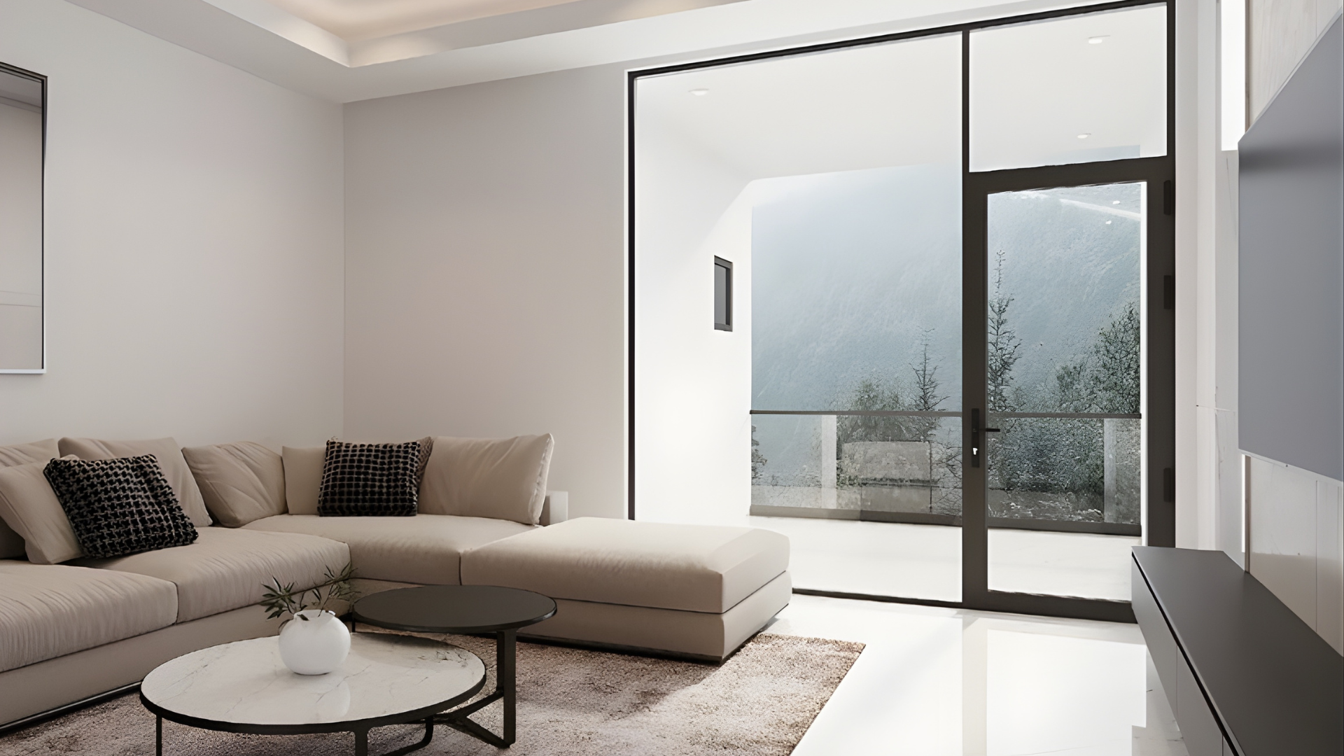 VLX 100 Swing / Entry Door in Jacksonville, FL | Meridian Windows and Doors Jacksonville - detail 1